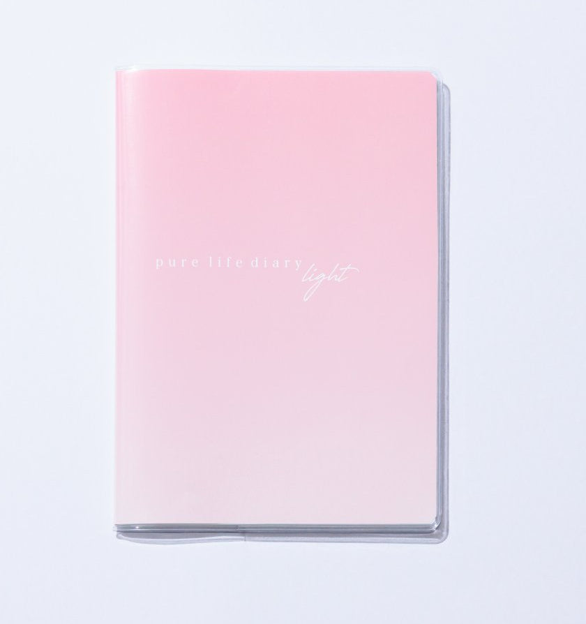 【販売中】pure life diary light（日付フリー・3ヶ月分）